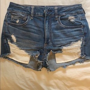 american eagle jean shorts